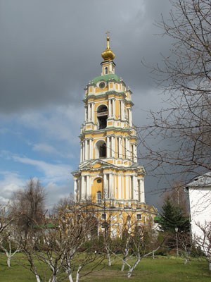 Новоспасский монастырь - Колокольня